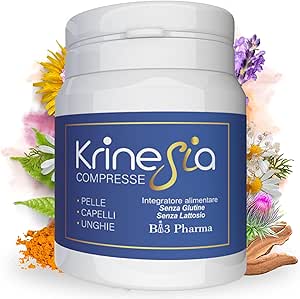 Krinesia – 60 compresse – integratore  per Pelle, Unghie e Capelli