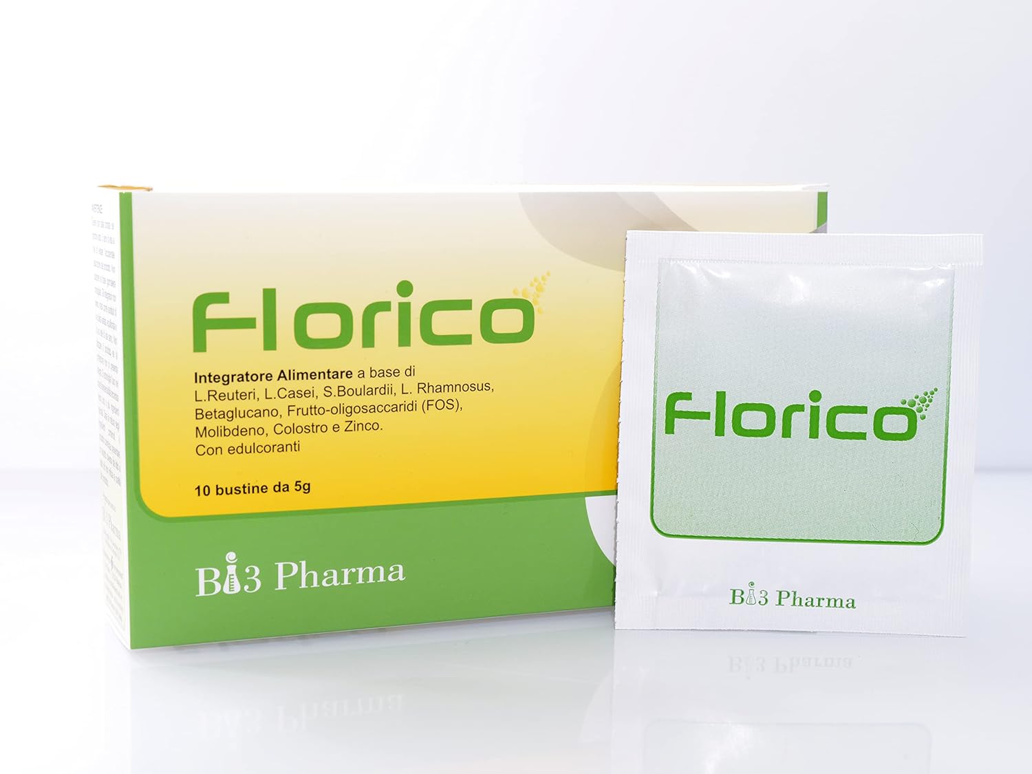 STIPSI GONFIORE DISBIOSI - FLORICO BUSTINE- – Bi3 Pharma